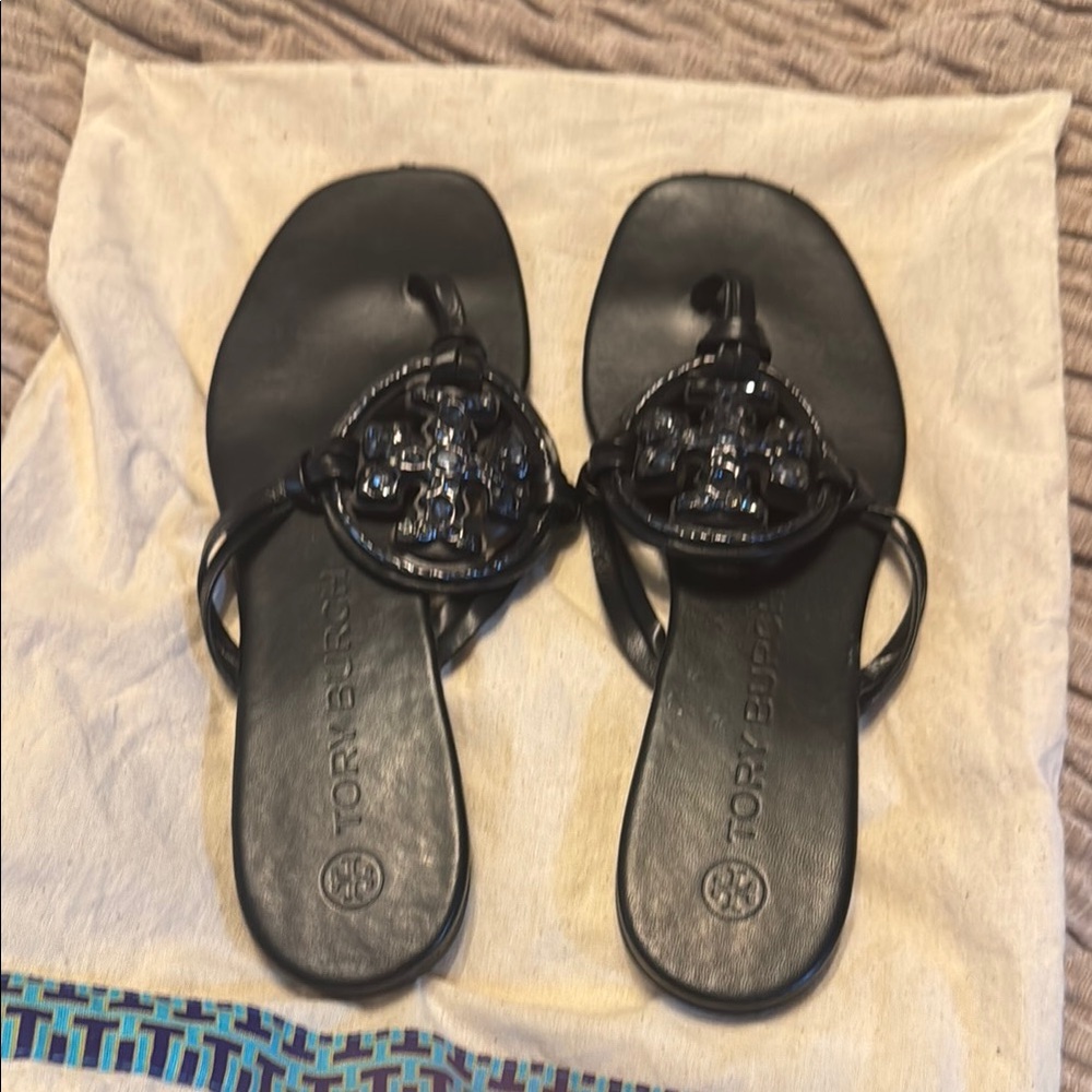 Tory Burch Black Women's Sandals